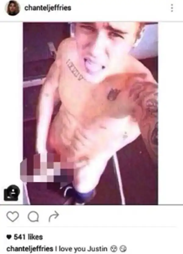 N*ked Photo of Justin Bieber Masturbat!ng Leaked on Instagram